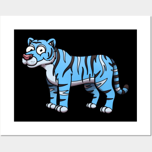 Cute Water Tiger Posters and Art